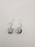 Silver Wrapped Earrings